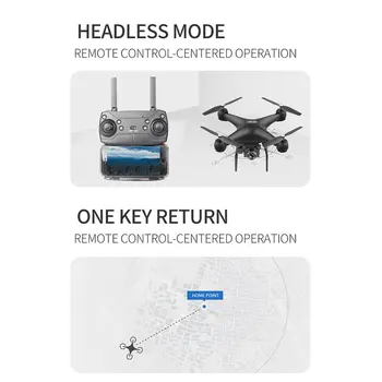 H12 4K de Înaltă Definiție Fotografie Aeriană Uav Quadcopter Esc Camera Lungă de Viață a Bateriei de Control de la Distanță de Aeronave