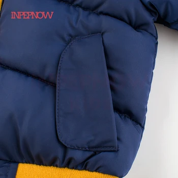 INPEPNOW 2019 Cauzalitate Bumbac Gros căptușit pentru Copii Jacheta Jos pentru Băiat Haină de Iarnă Jachete Salopete de Iarna pentru Fete Îmbrăcăminte exterioară