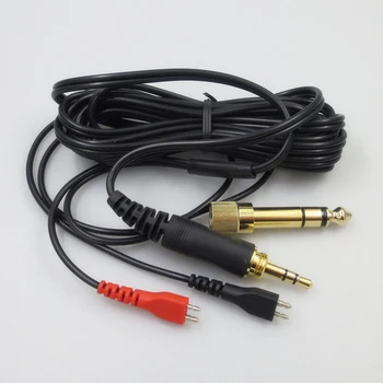 Extensia de Înlocuire Accesorii Cupru Portabil de 2,5 m de Muzica Masina Acasa Sârmă Căști Cablu Audio Pentru Sennheiser HD25 HD420