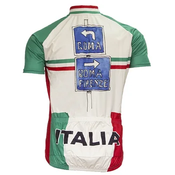 2018 NOU Italia flag Ciclism Jersey Maneci Scurte ciclism îmbrăcăminte ciclism purta Biciclete de top Tricou