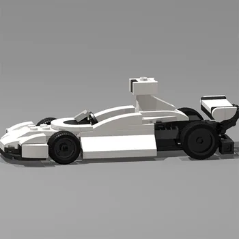 MOC Oraș Roadster Brabham BT44 Martini Racing Blocuri Technic Cărămizi Jucarii Pentru Copii DIY Cadou de Crăciun 127 Buc