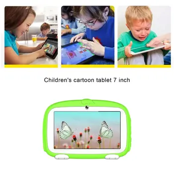 Q718 Quad Core, 7Inch Tablete PC 1G/512M+8G Educaționale pe Calculator 1024X600 HD Apăsați Sn pentru Copii pentru Copii Android