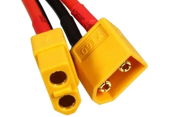 Conector de alimentare pentru baterie cu cablu xt60 (set mufă/soclu)