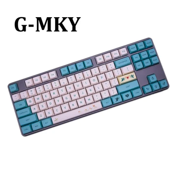 G-MKY Cupidon 128 Taste PBT Colorant-a sublimat Keycap XDAS profil Pentru Filco/DUCK/Ikbc MX comutator Mecanic Keyboard Keycap