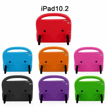 Pentru Apple IPad 10.2 inch Caz, Copii, Shockproof EVA Cover pentru IPad a 7-a Generație Mâner Portabil Stand Caz de Protecție a Corpului Complet