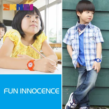 SKMEI de Moda Casual, Ceasuri Pentru Copii 5bar Impermeabil Cuarț Ceasuri de mana Copilul Clock Ceas Pentru Copii Grils Montre Enfant