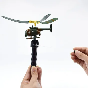 6x Mini Elicopter care Zboară Spinner Jucărie Distractiv Zbura Jucarii pentru Interior sau în aer liber, Favoruri de Partid Goodie Bag Umplutură idee de cadou