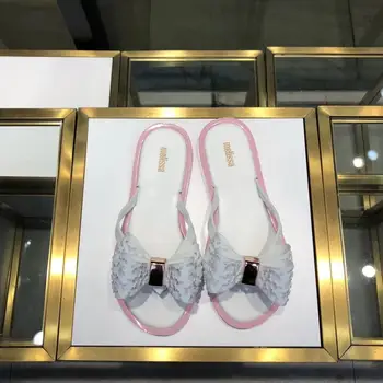 Melissa Jeleu Pantofi Doamnelor Pantofi de Vară 2020 Plaja Flip-Flops, Sandale pentru Femei Papuci de sex Feminin Plat Sandale Flip Flops