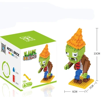 Plants vs Zombies Cifre Blocuri Cifrele de Acțiune LegoED Rol Joaca Lupte de Învățare Jucarii Pentru Copii Jucării de Colecție