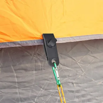 6pcs Prelată Clipuri Grele Windproof Tent Clemă de Prindere Cort Clipuri Camping Carabiner Cârlig-Catarama Clip Camping Accesorii