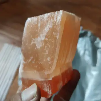 Prime naturale galben piatră gips selenit de vindecare de cristal specimen