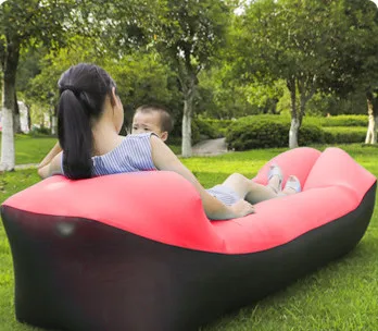Nou în aer liber leneș canapea de dormit sac portabil de pliere rapidă de aer gonflabile canapea Adulți Copii Plaja blow-up lilo pat