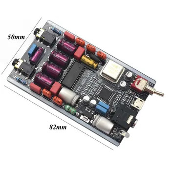 PCM2706 TDA1305 DAC Decodor Amp I2S La 3,5 mm Ieșire USB Amp Mini DAC Decodor Bord G2-009