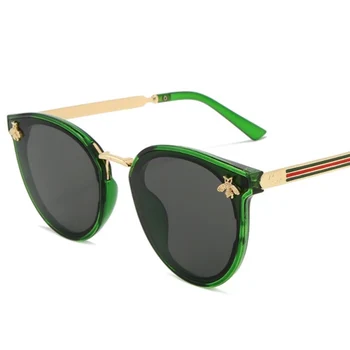 2020 lux de albine de Moda pentru femei ochelari de Soare pentru Bărbați Piața de Design de Brand Ochelari de Soare Oculos Retro sex masculin fier