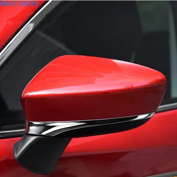 Accesorii de Înaltă Calitate ABS Cromat Usa Masina Oglinda Retrovizoare Acoperi Trim 2 buc/set pentru Mazda 6 Atenza 2016 2017 M6