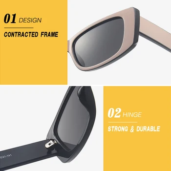 SIMPRECT 2021 Mic Pătrat ochelari de Soare pentru Femei Brand de Moda Designer de Celebritate Același Stil de Ochelari de Soare UV400 Nuante Pentru Femei