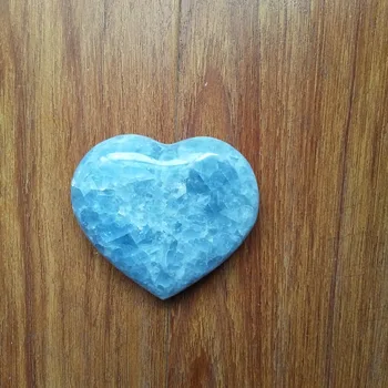 1 buc aproximativ 200-250g naturale frumoase celestite pietre si cristale inima acasă decorare piatră de vindecare cristale