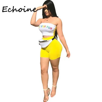 Echoine Culoare Mozaic 2 Bucata Set pentru Femei Pantaloni Și Set Top fara Bretele, Costume Pentru Femei Set de Pantaloni Plus Dimensiune 3XL