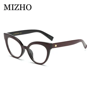 MIZHO Designer de Brand cu Dungi Vintage Rama de Ochelari Femei Optice ROZ de Moda Trendy Ochi de Pisica ochelari Rame doamnelor TR90