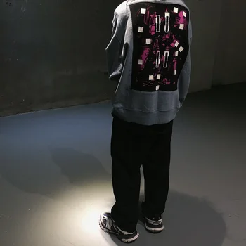 21SS CAVEMPT C. E hoodie bărbați femei geometrice cutiuta Harajuku CAV PREVENI ce tricou streetwear hip hop CAV PREVENI Pulover
