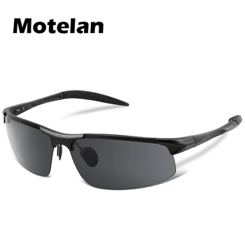 2019 Bărbați ochelari de Soare Polarizat Aluminiu Magneziu Cadru de Conducere Auto Ochelari de Soare UV400 Polarizat Ochelari de cal Stil de Ochelari