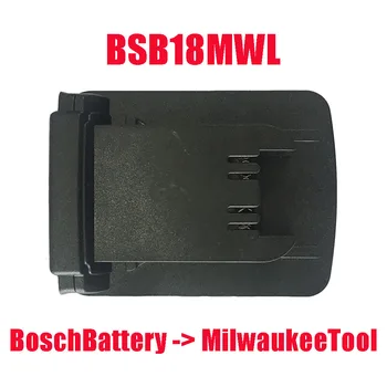 Instrument Electric Adaptor Convertor BSB18MWL ( Bosch Baterie de la Milwaukee Tool ) MWB18BSL ( Milwaukee Bateria la Bosch Instrument )