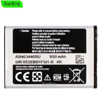 10BUC/ LOT AB463446BU AB463446TU Baterie Pentru Samsung S139 F299 E1200M M628 X520 F258 E878 SGH-B108 SGH-L258 GH-M310 800mAh