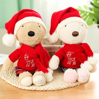 Drăguț haine de Crăciun de zahăr iepure papusa pentru copii păpuși de Crăciun iepure păpuși de cârpă mașină apuca păpuși cadouri de Craciun
