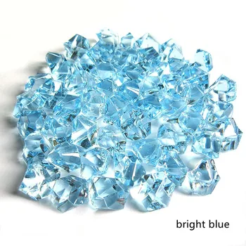 100buc 14 Culori 11x14MM Acrilică Diamant Cristal de Gheață Rock Stones Vaza Pietre Confetti Masa Scatter Margele Petrecere de Nunta Decor Acasă