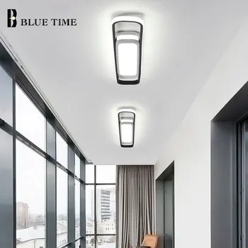 Dreptunghi Moderne, Conduse de Plafon Lumina Pentru sufragerie, Coridor, Bucătărie, Balcon Interior, Montare pe Tavan Lampa Plafon de Aluminiu, Corpuri de
