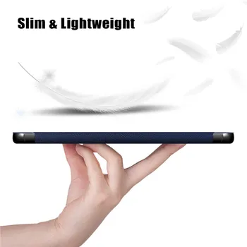 Acoperire pentru Samsung Galaxy Tab A7 10.4 inch Tabletă Ușor de Caz pentru Galaxy SM-T500 T505 T507 Funda Sta cu Soft Film+ Pen