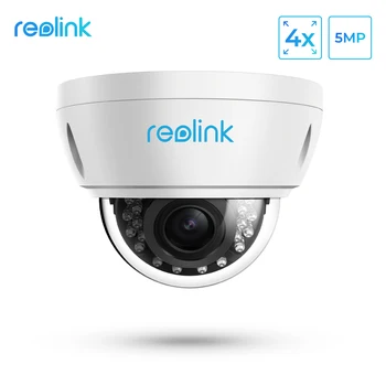 Reolink RLC-422 5MP de Securitate în aer liber Camera PoE IP 4x Zoom Optic Built-in Slot pentru Card SD Camera de Supraveghere 2560*1920