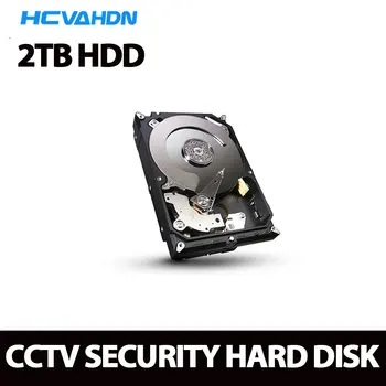 HCVAHDN SATAIII Hard Disk HDD 2TB 2000GB 64MB 7200rpm pentru Sistemul CCTV DVR NVR Camera de Securitate de Supraveghere Video, Kituri