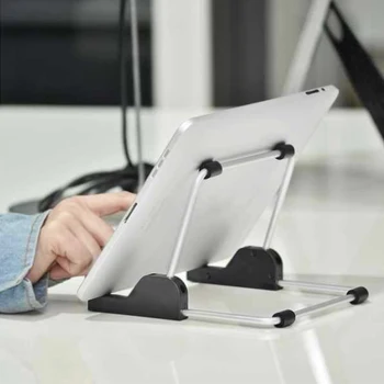 Pliabil Reglabil Suport pentru Laptop Tablet Suport Suport de Montare din Aliaj de Aluminiu Notebook Suport QJY99