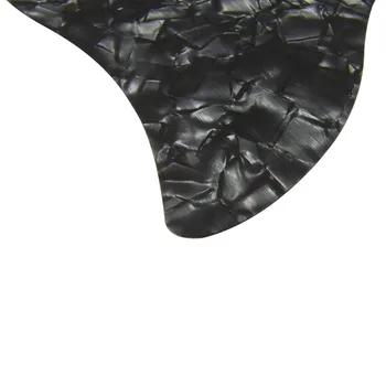 NOUA Formă de Pasăre Black Pearl Celuloid Chitara Acustica Pickguard Zero Placă Auto-adeziv pentru Chitara Acustica Piese